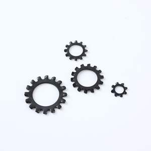 Arandela de Acero al Carbono con Óxido Negro de 4mm, Recubierta de Zinc, Anticorrosión, Tipo Cúpula, Arandela de Seguridad, Arandela de Bloqueo, Arandela de Bloqueo para Eje - Product Image 2