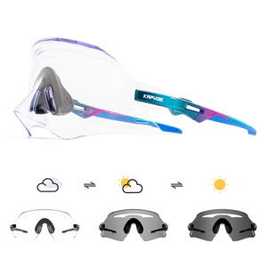 <span class=keywords><strong>Gafas</strong></span> de Ciclismo Unisex <span class=keywords><strong>KAPVOE</strong></span> Kapovo <span class=keywords><strong>Fotocromáticas</strong></span> Sin Montura, Resistentes al Viento, para Montañismo y Actividades al Aire Libre - Product Image 2