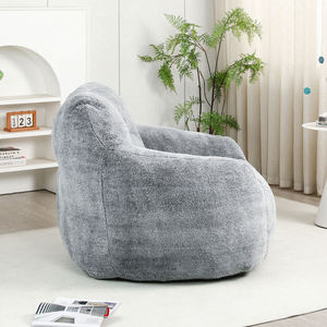 Canapé géant en forme de pouf, confortable, rempli de mousse, fauteuil relaxant, pouf pour enfants et adultes, canapé en mousse - Product Image 3