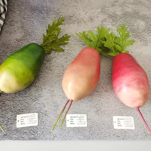 Kunstmatige Plastic Groenten Radijs Schuim Simulatie Fruit En Groenten