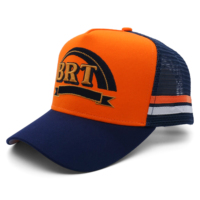 Quantité minimale de commande bas du fabricant Casquette de camionneur à 5 panneaux Sports d'extérieur d'été Casquette de baseball logo Casquettes de camionneur Gorras personnalisées
