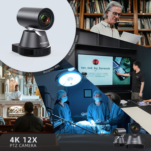 Caméra PTZ FEELWORLD 4K12X, fabrication OEM directe, zoom optique 4K 12X, diffusion en direct, contrôle HDMI USB - Product Image 2