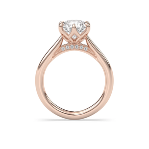 Anillo de plata esterlina 925 Art Deco Vintage hecho a mano con diamante creado en laboratorio elegante pieza llamativa a granel - Product Image 3