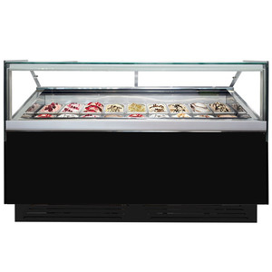 <span class=keywords><strong>Vetrina</strong></span> per Gelato e Ghiaccioli con 18 Vaschette, Design Italiano - Product Image 4