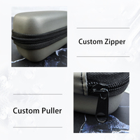 Étui de voyage personnalisé avec logo, étui de rangement pour brosse à dents en EVA, imperméable et antichoc avec des fonctionnalités premium