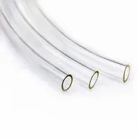Tuyau flexible en plastique du fil en acier flexible d'eau en PVC renforcé  - Chine Le flexible transparent en PVC, PVC flexible de fil d'acier