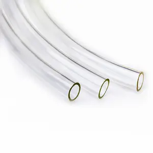 Ống Nhựa PVC Chất Lượng Cao 1/4 " - 2" Ống Nhựa Vinyl Ống Nhựa Dẻo Trong Suốt Gia Cố Ống Nước Sân Vườn