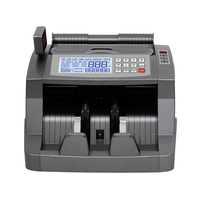 Machine de comptage d'argent UV MG avec détection de faux billets Compteur de banque Affichage LCD Machine de comptage utilisée pour le comptage de l'argent Monnaie CAD