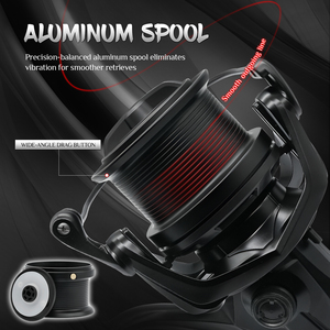 Metal Spinning Reel 4.8:1 Gear Ratio 5 Bearings 600g Heavy Duty High Speed Long <b>Casting</b> Ocean Beach Right <b>Hand</b> - Product Image 3