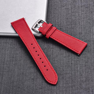 <span class=keywords><strong>Cinturino</strong></span> per Orologio JUELONG in Pelle <span class=keywords><strong>Saffiano</strong></span> 18mm 20mm 22mm a Sgancio Rapido <span class=keywords><strong>Cinturino</strong></span> Affusolato in Vera Pelle di Vitello - Product Image 4