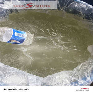 Suministro Directo de Fábrica Shuosheng SLES 70% Grado Cosmético Lauril Éter Sulfato de Sodio Material Detergente 170kg/tambor 2 Años de Caducidad - Product Image 6