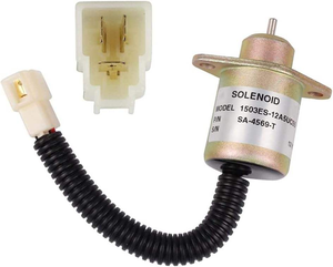 1503ES-12A5UC5S 12 24V โซลินอยด์หยุดน้ำมันเชื้อเพลิงเครื่องยนต์ดีเซล อะไหล่เครื่องกำเนิดไฟฟ้า - Product Image 3