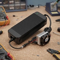 Adaptateur secteur 36V 9A 324W DC, certifié CE FCC SAA, pour l'éclairage LED, l'automatisation industrielle, les dispositifs médicaux