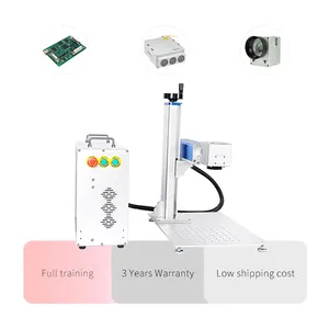 MISHI Laser 20w 30w 50w Mini Metall Stahl Messing Industrie faser Laser gra vierer Marker Gravur Markierung maschine