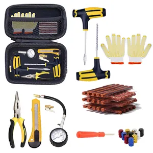 Auto Tire Repair Kit Punctie Plug Gereedschap Band Punctie Emergency Voor Band Strips Roeren Lijm Reparatie Tool Kit Auto Accessoires