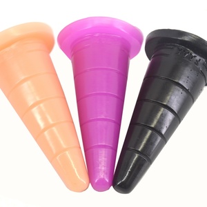 Large Anal Plug Cone Shape Butt Plug Anal Sex Toys Adult Products Anal <b>Dildo</b> for Adults Masturbation - Product Image 2