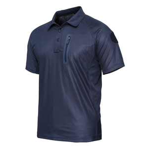 Camiseta de manga corta DFT104 azul, verde khaki, negro, camuflaje CP, camuflaje pitón, con pantalones cortos. - Product Image 4