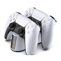 Station de charge rapide pour manette PS5 Type C DualSense Station de charge pour manette PS5 Double station de charge pour manette PS5
