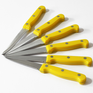 Sharp tip lưỡi 4.5 inch bít tết dao thép không gỉ với màu sắc tùy chỉnh hỗ trợ - Product Image 1