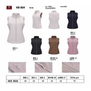 Cappotto/Giacca da Donna Taglie Forti 46-56 KB864 HDJ Gilet Caldo Invernale Capospalla - Product Image 1