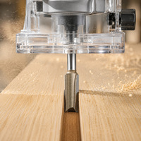 1/4" Batang Bulat 3 °   Mata Bor Router Profesional Spiral Lurus untuk Pengerjaan Kayu, Pembuat Alur & Pemotong Tepi untuk Mesin Trimmer Engraver