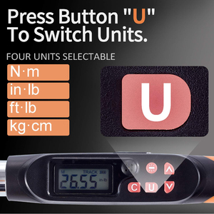 SOLUDE Điện Tử Kỹ Thuật Số Điều Chỉnh Mô-men Xoắn Cờ Lê, <span class=keywords><strong>1</strong></span> ~ 340 Nm, Xách Tay Chính Xác Công Cụ Đo Lường - Product Image 4