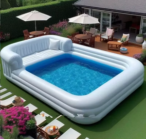 <span class=keywords><strong>Piscina</strong></span> Comercial de PVC Personalizada <span class=keywords><strong>con</strong></span> Tumbona Portátil para Fiestas en el Patio Trasero, Gran Sofá <span class=keywords><strong>Piscina</strong></span> Inflable en Venta - Product Image 5