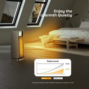 Máy sưởi điện mạnh mẽ <span class=keywords><strong>1500W</strong></span>, khuyến mãi nóng, có điều khiển từ xa, dùng cho phòng ngủ, văn phòng, sử dụng trong nhà, tích hợp quạt - Product Image 6