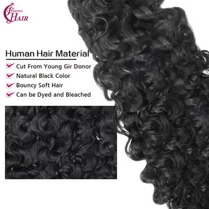 Extensiones de Cabello Humano Rizado Birmano 2026, 100% Cabello Humano, Trama Súper Doble - Product Image 4