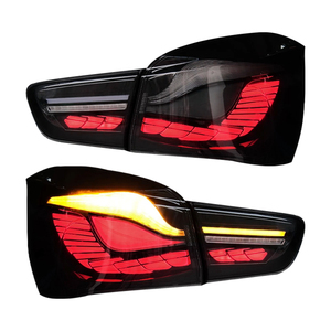 Luces Traseras YU GUANG para <span class=keywords><strong>BMW</strong></span> <span class=keywords><strong>Serie</strong></span> <span class=keywords><strong>1</strong></span> F20 F21 2015 2016 2017 2018, Luces Traseras LED de Humo Rojo, Actualización de Luces Traseras con Señal de Giro Dinámica - Product Image 1