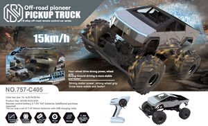 2024 <span class=keywords><strong>RC</strong></span> 1:8 Cyberpickup Liga Controle Remoto Carro Modelo de alta velocidade de quatro rodas Drive Off-Road Corrida Brinquedos para Crianças e Bigfoots - Product Image 3