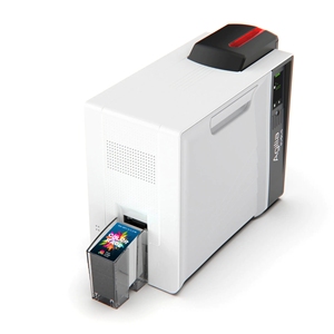 Evolis Agilia-<span class=keywords><strong>Imprimante</strong></span> thermique originale de transfert de <span class=keywords><strong>cartes</strong></span> en plastique PVC, machine d'impression de <span class=keywords><strong>cartes</strong></span> d'identité bord à bord 600 DPI - Product Image 4