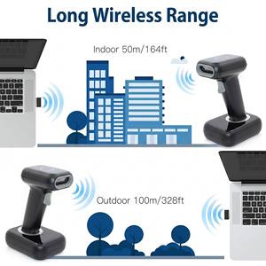 Lecteur de codes-barres 2D sans fil Yokoscan WHS-26, lecteur de codes <span class=keywords><strong>QR</strong></span> 1D, lecteur de codes-barres 1D/2D portable BT avec station de charge - Product Image 4