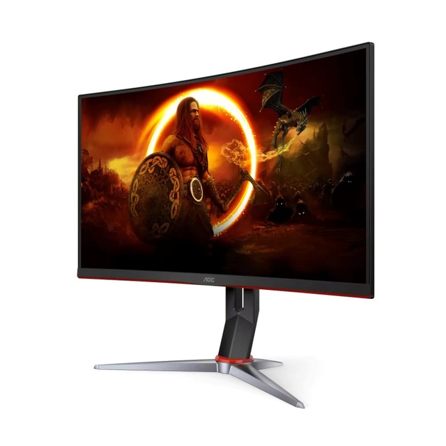 High Quality A-OC 27'' C27G2Z 240Hz FreeSync Premium 0.5ms 1500R Curved VA HDR SRGB 120% Wide Color Gamut Esports Gaming Monitor