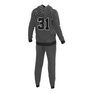 Nouveauté OEM ODM : Sweat à capuche oversize de sport pour homme, idéal pour la course et le fitness, collection automne ; Vestes de baseball et survêtements personnalisés imprimés - Product Image 6