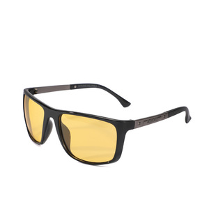 Gafas de sol polarizadas Matlrxs para hombre, montura rectangular, protección UV400 para conducir, P1983 - Product Image 5