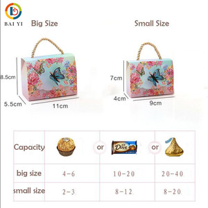 Butterfly Flowers Dessert Paper Candy Boxes Beautiful <strong>Wedding</strong> Decoration <strong>Gift</strong> <strong>Wrap</strong> Embossed for Marriage Special Occasions - Product Image 5