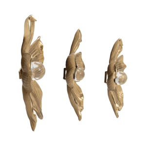 Decorazione da parete con design floreale, elegante opera d'arte da appendere per camera da letto, bagno, casa, ornamento da appendere - Product Image 3