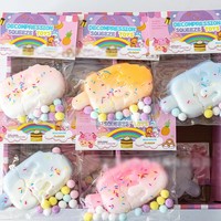 Jouet Squishy Patte de Chat Mignon et Pelucheux Milai en Gros, Styles Variés, Jouets Anti-Stress Colorés à Presser pour Garçons de 14 Ans et Unisexe