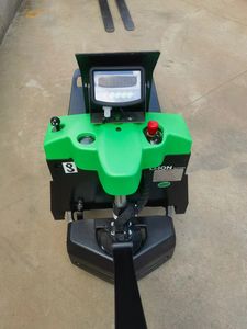 電気フォークリフトリーチトラックパレットジャックスケール付きパレットスタッカー - Product Image 5