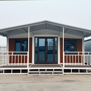 Casa Modular Expandible <span class=keywords><strong>de</strong></span> Doble Ala con Techo Triangular, Personalizable, Plegable, para Oficina, Residencia, Venta Directa <span class=keywords><strong>de</strong></span> Fábrica - Product Image 2