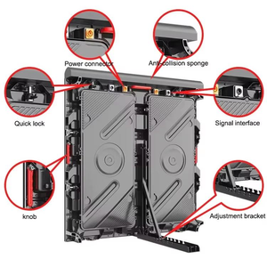 Mur vidéo LED extérieur haute définition couleur IP65 pour affichage publicitaire, avec pas de pixel P8, idéal pour ascenseurs, magasins de détail et signalétique directionnelle - Product Image 5