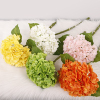 IRAND Fleurs d'hortensia artificielles à tige unique, toucher réel, broderie en dentelle, haute qualité, prix d'usine en gros, fournisseur en vrac