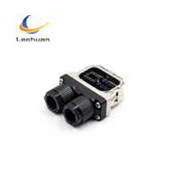 Connecteur de servomoteur Mitsubishi J5 compatible MT50W-8D/2D4ES-CVLD(7.5) avec câble double et verrouillage à une touche pour l'automatisation industrielle MR-ECNM