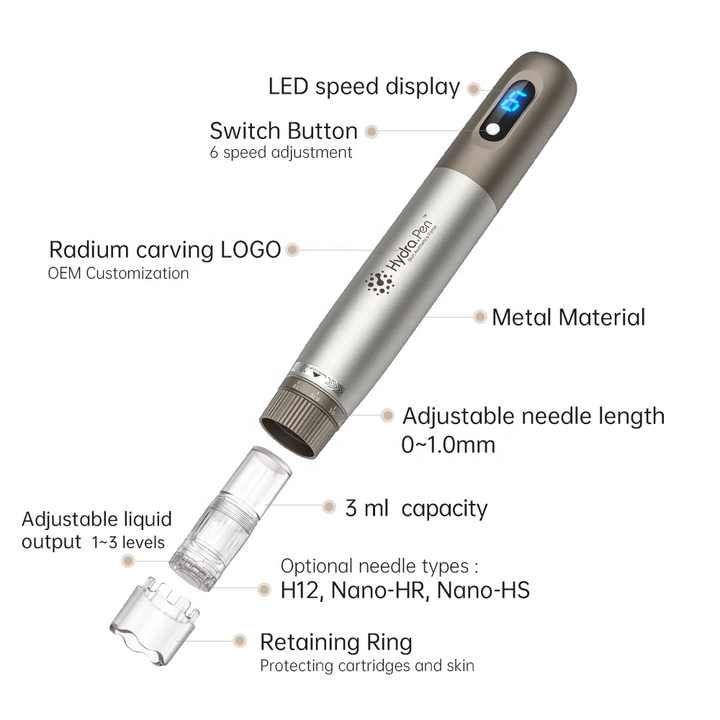 Hydra Pen H3 Made by EKAI Use with Liquid Containable Needle Cartridge ...