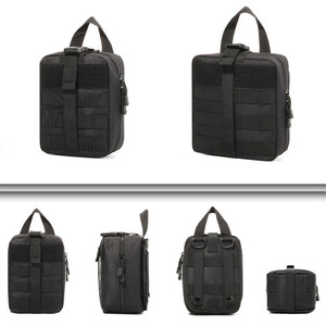 600D Molle Ifak Pouch Rip Away Tactical Tear Away Medical Pouch Vide First Aid Pouch Bag pour Camping Randonnée Voyage - Product Image 5