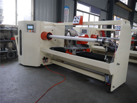 Machine de découpe de ruban adhésif électrique en PVC médical d'usine chinoise avec roulement et engrenage, machine à ruban adhésif automatique à haute efficacité