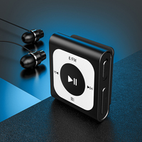 Ruizu X66 Mini Lecteur MP3 à Faible Coût, Haute Qualité Sonore, Clip Walkman, Prise Jack 3.5mm, Stockage 16 Go 32 Go, Lecture USB et Carte TF, Lecteur MP3 Sportif