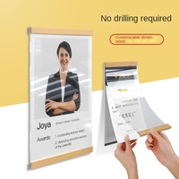 Cadre mural pour photos et images, pour professeurs et personnel, avec profils de professeurs et reconnaissance des employés exceptionnels, style moderne et minimaliste