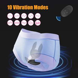 <span class=keywords><strong>Vibrator</strong></span> Anal bergetar, Dilator Anal tiup, <span class=keywords><strong>Vibrator</strong></span> kendali jarak jauh dengan 10 mode getaran, pelatih pijat prostat pria - Product Image 2